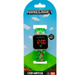 Minecraft Reloj Digital LED*KIDS EUROSWAN Sale