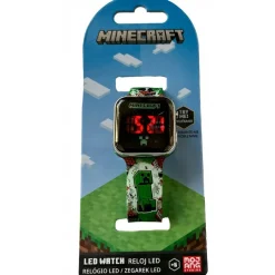 KIDS EUROSWAN Electrónicos-Minecraft Reloj Digital LED