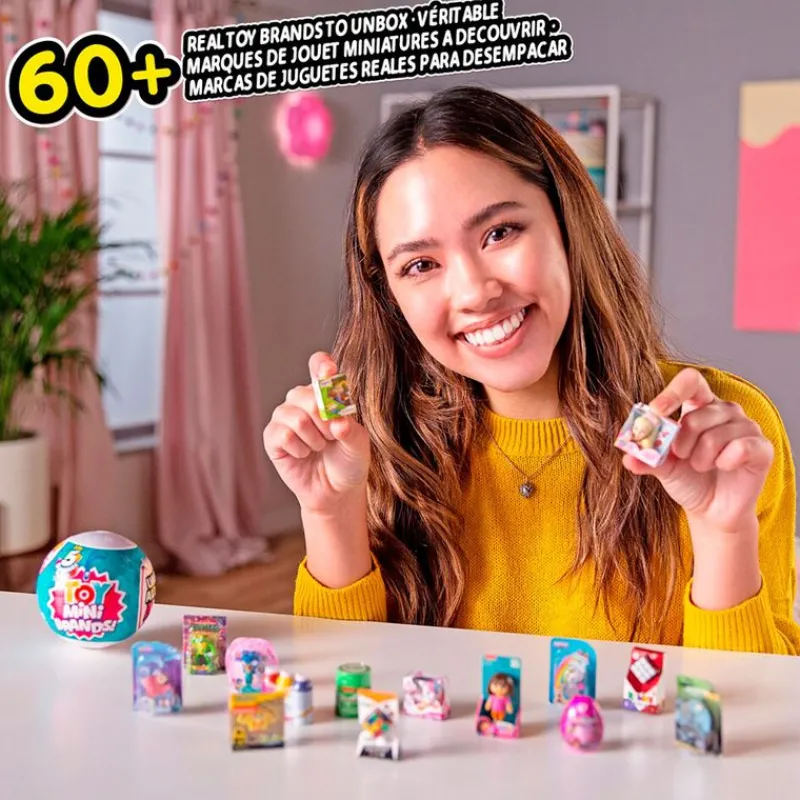 Mini Brands Figura Individual Sorpresa*BANDAI Discount