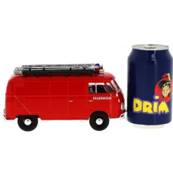 MOTOR MAX Coches Escala 1:24-Miniatura Volkswagen Van FEUERWEHR 1:24