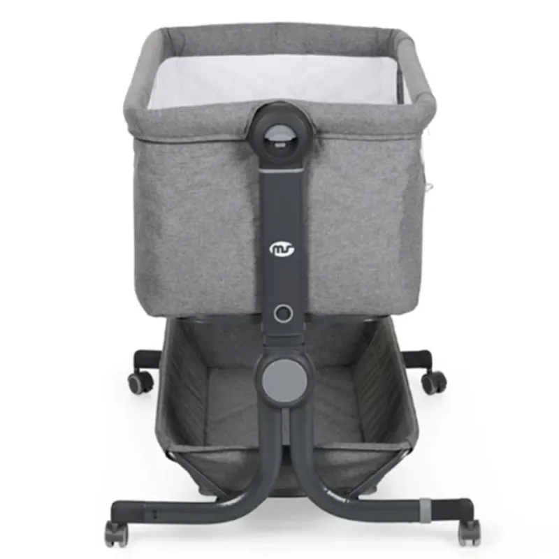 MS Minicunas-Minicuna Colecho Comfy Gris + textil Wish