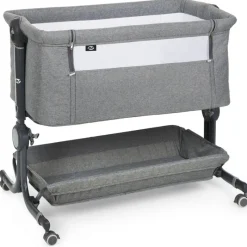 Minicuna Colecho Comfy Gris + textil Stars*MS