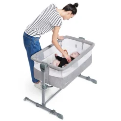 Minicuna Colecho Neste Grey*KINDERKRAFT Clearance