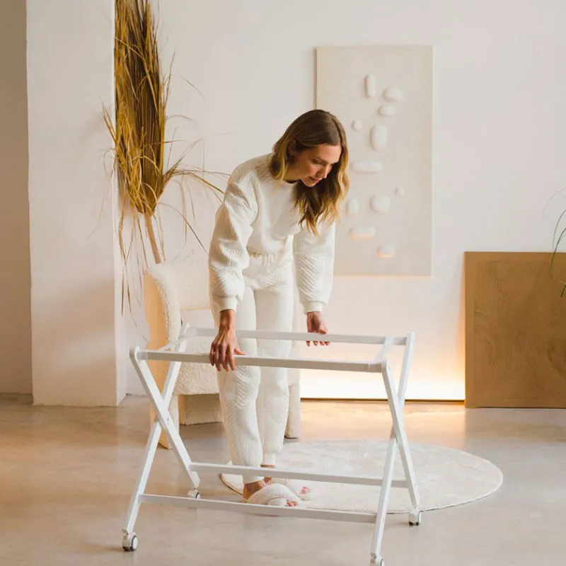 INTERBABY Minicunas-Minicuna Tijera Estrellas Rosa