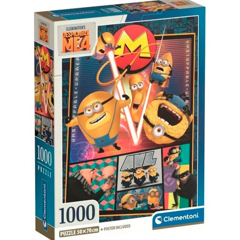Minions Puzzle 1000 Piezas*CLEMENTONI Clearance