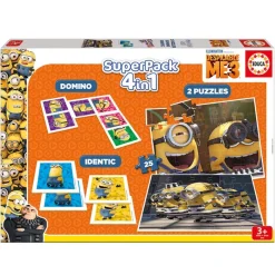 EDUCA Juegos De Mesa|Juegos Y Juguetes Educativos-Minions Superpack