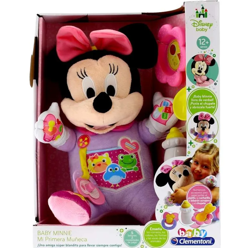 Minnie Mi Primera Muñeca*CLEMENTONI New