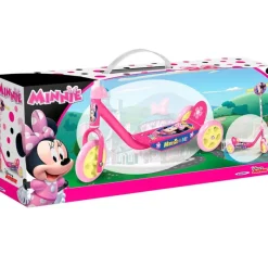 STAMP Bicicletas, Correpasillos Y Triciclos-Minnie Mouse Patinete 3 Ruedas