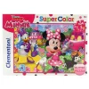 CLEMENTONI Puzzles Y Construcciones-Minnie Mouse Puzzle con Purpurina de 104 Piezas