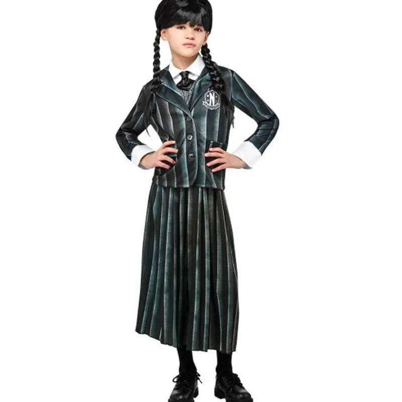 RUBIE'S Halloween-Miércoles Disfraz Uniforme