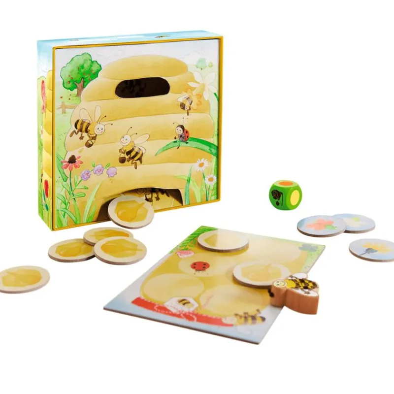 HABA Juegos Y Juguetes Educativos|Amigos Y Familia-Mis Primeros Juegos – La Abeja Adela