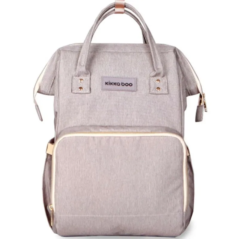 Mochila maternal Siena Beige*KIKKABOO Outlet