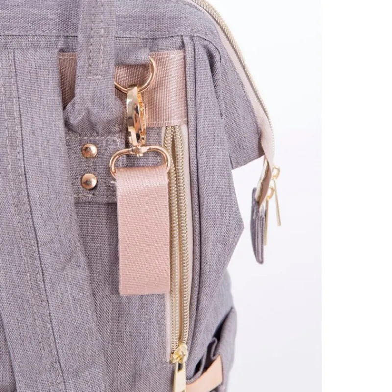 Mochila maternal Siena Beige*KIKKABOO Outlet