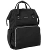 Mochila maternal Siena negra*KIKKABOO Online