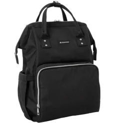 Mochila maternal Siena negra*KIKKABOO Online