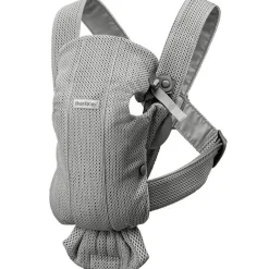 Mochila Mini Gris Tejido Mesh*BABY BJORN Sale