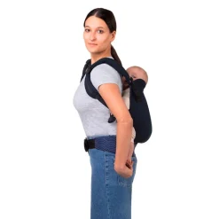 Mochila pectoral Collet Navy hasta 20kg*MOMI