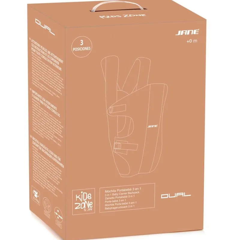 JANE Mochilas Portabebé-Mochila Pectoral Dual Greyland