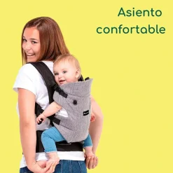 Mochila Pectoral G04 hasta 15kg Gris*BEBE CONFORT Hot