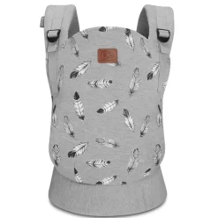 Mochila Pectoral Milo Grey hasta 20kg*KINDERKRAFT Hot