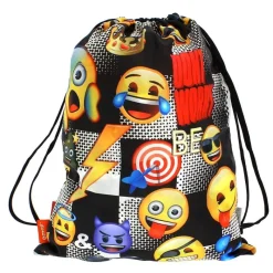 Mochila Saco Emoji Sticker*MONTICHELVO Sale