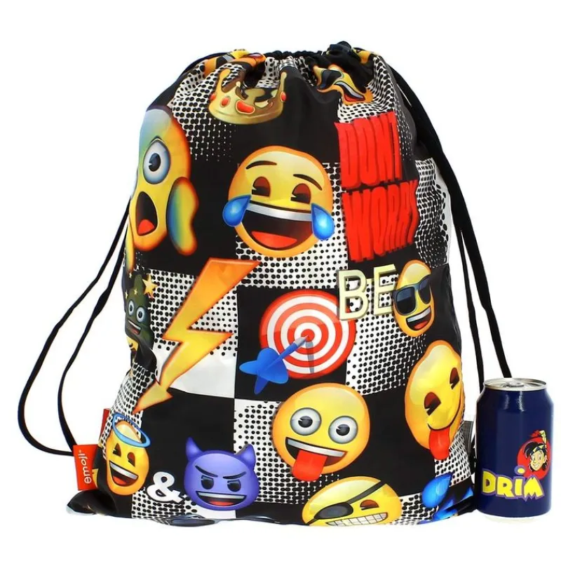 Mochila Saco Emoji Sticker*MONTICHELVO Sale