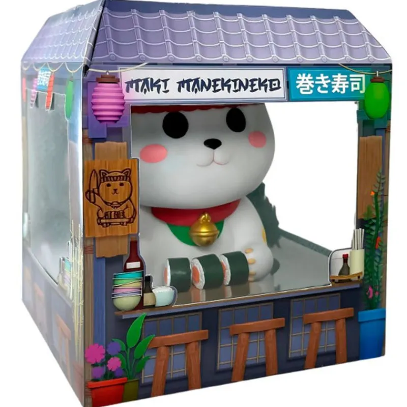 SD DISTRIBUCIONES Figuras Colección-Mogu Pets Figura Gato Maneki Neko