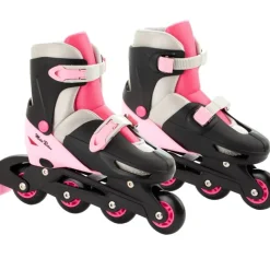 MOLTO Bicicletas, Correpasillos Y Triciclos-Roller Patines 4 en Línea Rosa