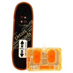 SILVERLIT Vehículos, Trenes Y Parkings-Monopatín Dedo RC Blanco y Negro