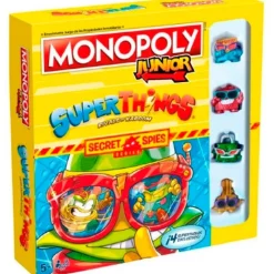SELECCION DRIM Juegos De Mesa-Monopoly Junior Superzings Surtido