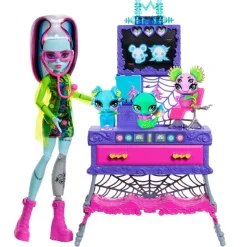 Monster High Frankie Stein Laboratorio Crea tu Mascota*MATTEL Sale