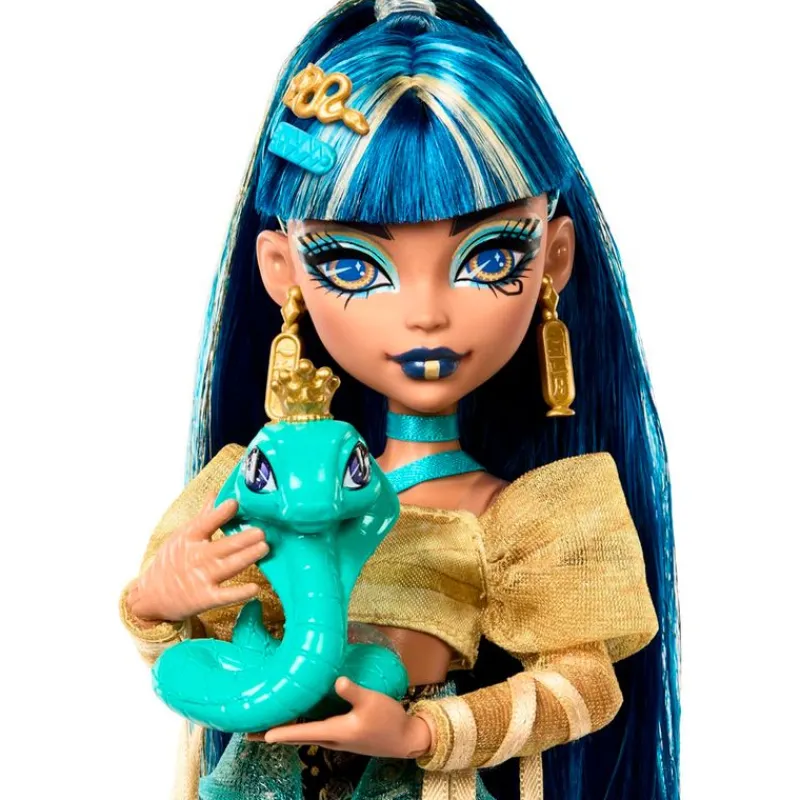 MATTEL Monster High Colección|Halloween-Monster High Muñeca Cleo de Nile G3 Core Refresh