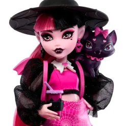 MATTEL Monster High Colección|Halloween-Monster High Muñeca Draculaura G3 Core Refresh