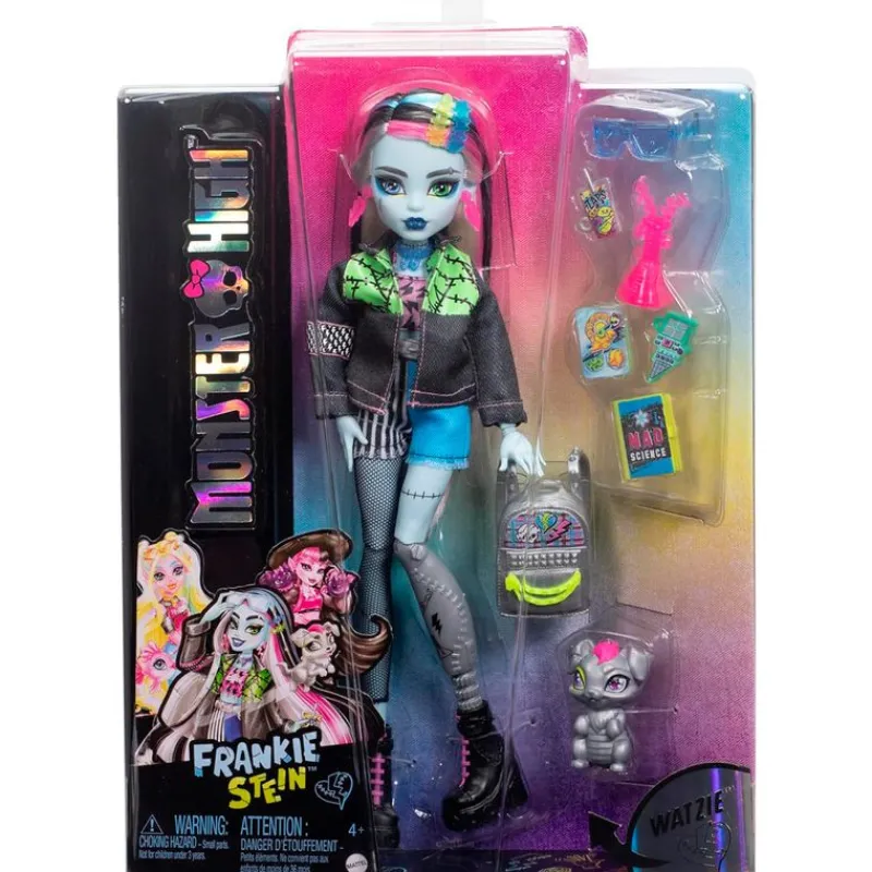 MATTEL Monster High Colección|Halloween-Monster High Muñeca Frankie Stein G3 Core Refresh