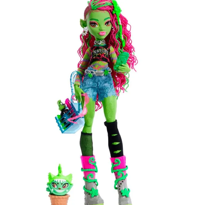 MATTEL Monster High Colección|Halloween-Monster High Muñeca Venus McFlytrap G3