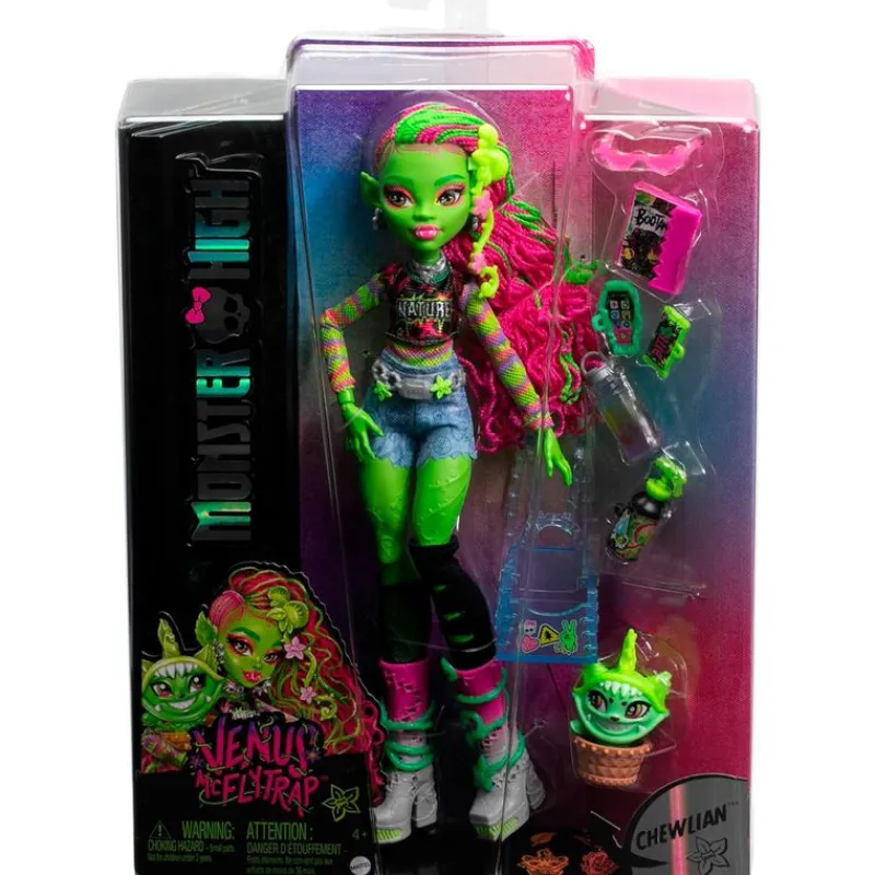 MATTEL Monster High Colección|Halloween-Monster High Muñeca Venus McFlytrap G3