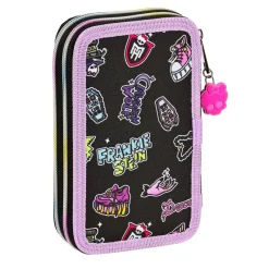 SAFTA Halloween|Escolar-Monster High Plumier doble