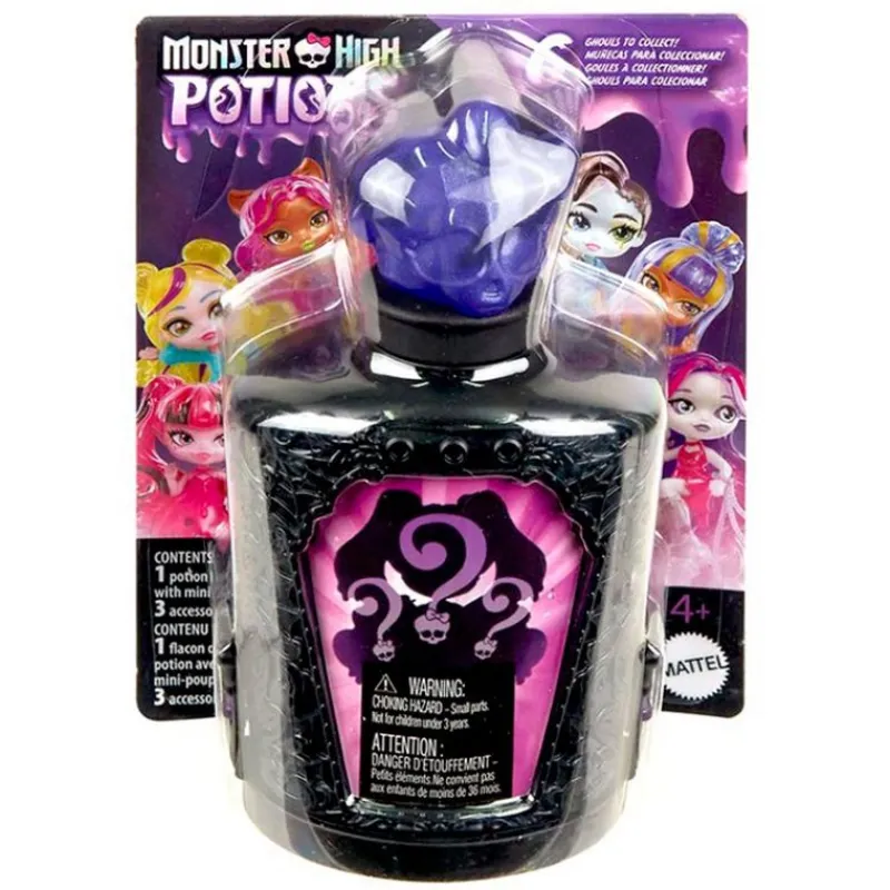 MATTEL Halloween|Manualidades-Monster High Poción Mini Muñeca Sorpresa