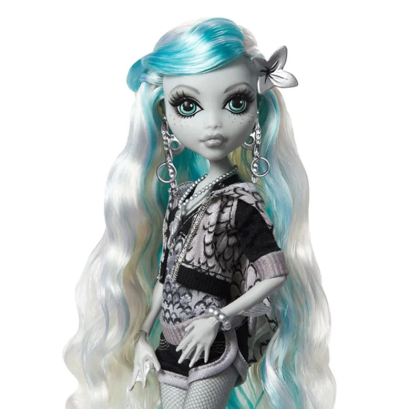 MATTEL Monster High Colección|Muñecas-Monster High Reel Drama Muñeca Lagoona