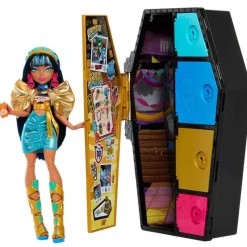MATTEL Monster High Colección|Halloween-Monster High Skulltimate Secrets Muñeca Cleo