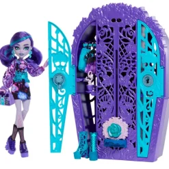 MATTEL Monster High Colección|Halloween-Monster High Skulltimate Secrets Jardín Misterioso Twyla