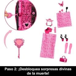 MATTEL Monster High Colección|Halloween-Monster High Skulltimate Secrets S4 Draculaura