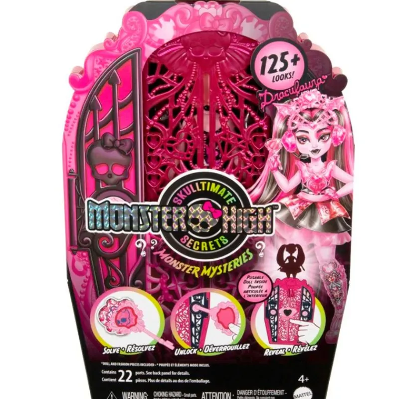 MATTEL Monster High Colección|Halloween-Monster High Skulltimate Secrets S4 Draculaura