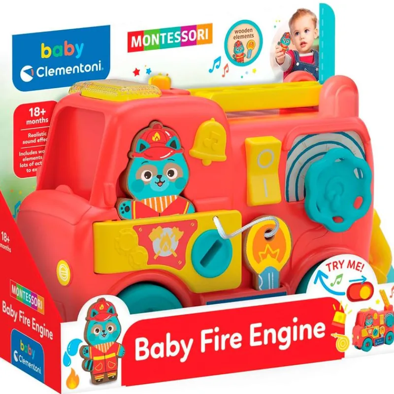 Montessori Camión de Bomberos*CLEMENTONI Discount