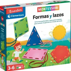 Montessori Formas y Lazos*CLEMENTONI Outlet