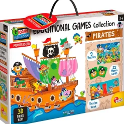 DRIM DISCOUNT Juegos Y Juguetes Educativos-Montessori Kit Educativo Piratas