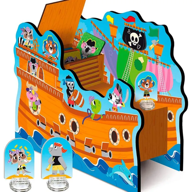 DRIM DISCOUNT Juegos Y Juguetes Educativos-Montessori Kit Educativo Piratas