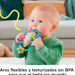 FISHER PRICE Chupetes Y Dentición-Mordedor Nutria Anillos