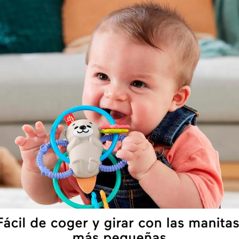 FISHER PRICE Chupetes Y Dentición-Mordedor Nutria Anillos