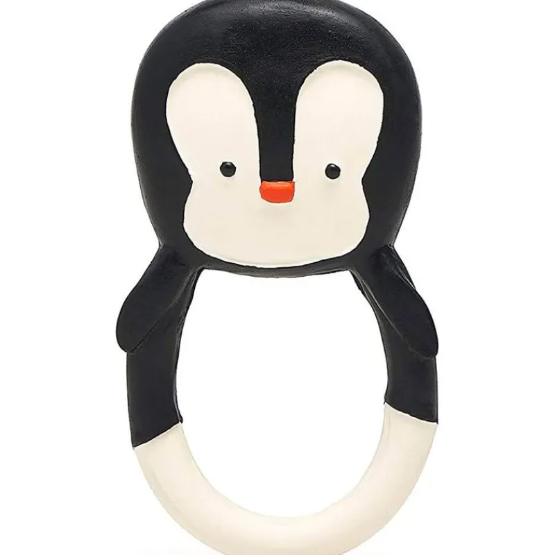 Mordedor sonajero Caucho Pinguino*SELECCION DRIM Clearance